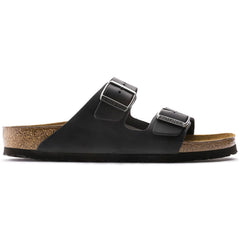 BIRKENSTOCK CIABATTA ARIZONA 552113 OILED NERO NARROW FIT