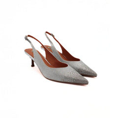 BIBI LOU SLINGBACK 604 ARGENTO