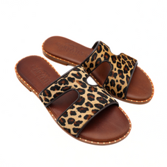CARYATIS CIABATTA 62011 LEOPARDO