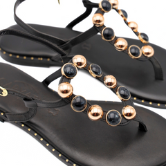 CARYATIS SANDALO 62040 PIETRE NERO