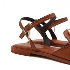 CARYATIS SANDALO 62084 FASCIA MARRONE