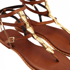 CARYATIS SANDALO 621006 SCHIAVA MARRONE