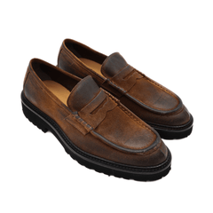 FRANCO FEDELE MOCASSINO 6586 MARRONE