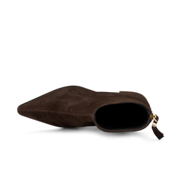 FRAU STIVALETTO 65A7 CAMOSCIO MARRONE