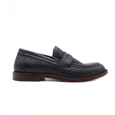 F.LLI RENNELLA MOCASSINO 702 INTRECCIATO BLU