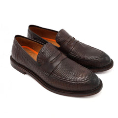 F.LLI RENNELLA MOCASSINO 702 INTRECCIO TESTA DI MORO