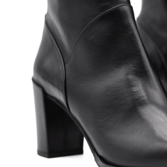 MALÙ STIVALETTO 7038 ZIP NERO