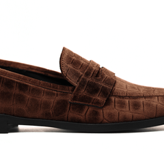 BOTTEGA LOTTI MOCASSINO 715K039 VELLUTO MARRONE