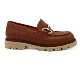 MAT20 MOCASSINO 7300 MORSETTO CUOIO