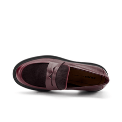 FRAU MOCASSINO 79Y2 CAVALLINO BORDEAUX