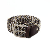 PRATENICE CINTURA UOMO 802-35 INTRECCIO MULTICOLOR TESTA DI MORO