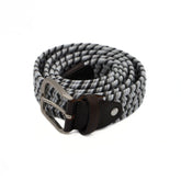 PRATENICE CINTURA UOMO 864-35 INTRECCIO TRIS GRIGIO