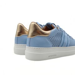 STOKTON SNEAKER 898D FORATA AZZURRO