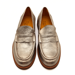 MAT20 MOCASSINO 9002 LAMINATO ORO