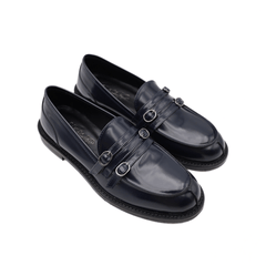 MAT20 MOCASSINO FIBBIE 9022 BLU