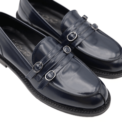 MAT20 MOCASSINO FIBBIE 9022 BLU