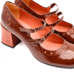 LES: VENUES DECOLLETE 9099 NAPLACK CUOIO