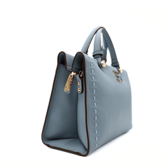 ERMANNO SCERVINO BORSA PETRA 925 AZZURRO
