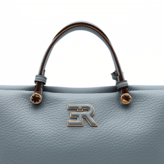 ERMANNO SCERVINO BORSA PETRA 925 AZZURRO