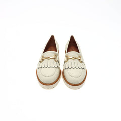 CINZIA VALLE MOCASSINO 9880 BIANCO