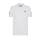 SUN68 BEACH POLO A35140 BIANCO