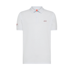 SUN68 BEACH POLO A35140 BIANCO