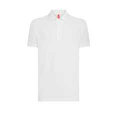 SUN68 BEACH POLO A35143 BIANCA