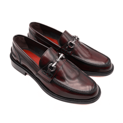 ANDREA FERRI MOCASSINO AC 103 BORDEAUX