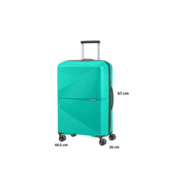 AMERICAN TOURISTER TROLLEY MEDIO 88G-002-34 AIRCONIC AQUA GREEN
