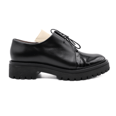 LE BOHEMIEN STRINGATA AL06 2 VERNICE NERO