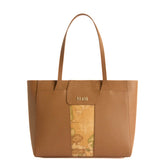 Borsa donna Alviero Martini 1^ Classe cuoio elegante in ecopelle goffrata.