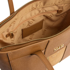 Borsa donna Alviero Martini 1^ Classe cuoio elegante in ecopelle goffrata.