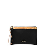 Bustina Alviero Martini 1^ Classe nera in ecopelle saffiano.