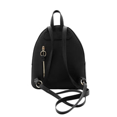 Zaino Alviero Martini 1^ Classe nero in ecopelle saffiano.