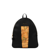 Zaino Alviero Martini 1^ Classe nero in ecopelle saffiano.