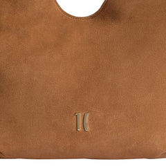 ALVIERO MARTINI 1^ CLASSE BORSA SACCA FRANGE CAMOSCIO LF58 8646 0947 CUOIO