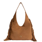 ALVIERO MARTINI 1^ CLASSE BORSA SACCA FRANGE CAMOSCIO LF58 8646 0947 CUOIO