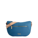 ALVIERO MARTINI 1^ CLASSE BORSA TRACOLLA MEZZALUNA LB84 9762 0136 BLU PACIFICO