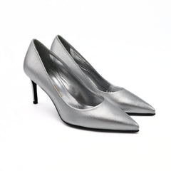 ALESSANDRA PELUSO DÉCOLLETÉ AN801 LAMINATO ARGENTO