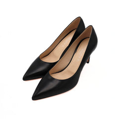 ALESSANDRA PELUSO DÉCOLLETÉ AN801 NAPPA NERO