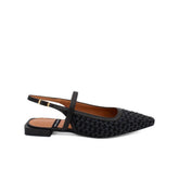 ÁNGEL ALARCÒN BALLERINA 26002 RAFFIA NERO