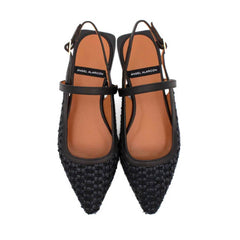 ÁNGEL ALARCÒN BALLERINA 26002 RAFFIA NERO