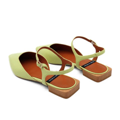 ÁNGEL ALARCÒN BALLERINA 26003 VERDE ACIDO