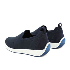 ARA SLIPON 54042 02 TESSUTO BLU