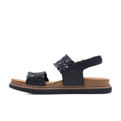 CLARKS SANDALO ARWELL GLIDE 181408 NERO