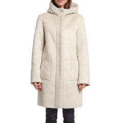 RINO&PELLE CAPPOTTO REVERSIBILE ALINA PANNA