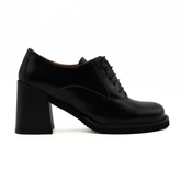 ALESSANDRA PELUSO FRANCESINA TACCO B102 NERO