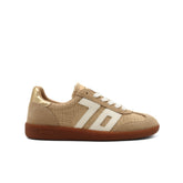 Sneakers Back 70 Ghost iuta beige con dettagli bianchi