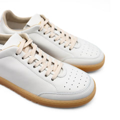 Sneakers Barracuda BU3355 in pelle bianca casual elegante