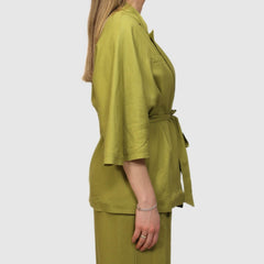 BERNA GIACCA KIMONO 263025 VERDE